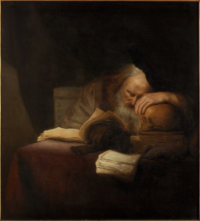 A Philosopher by Salomon Koninck